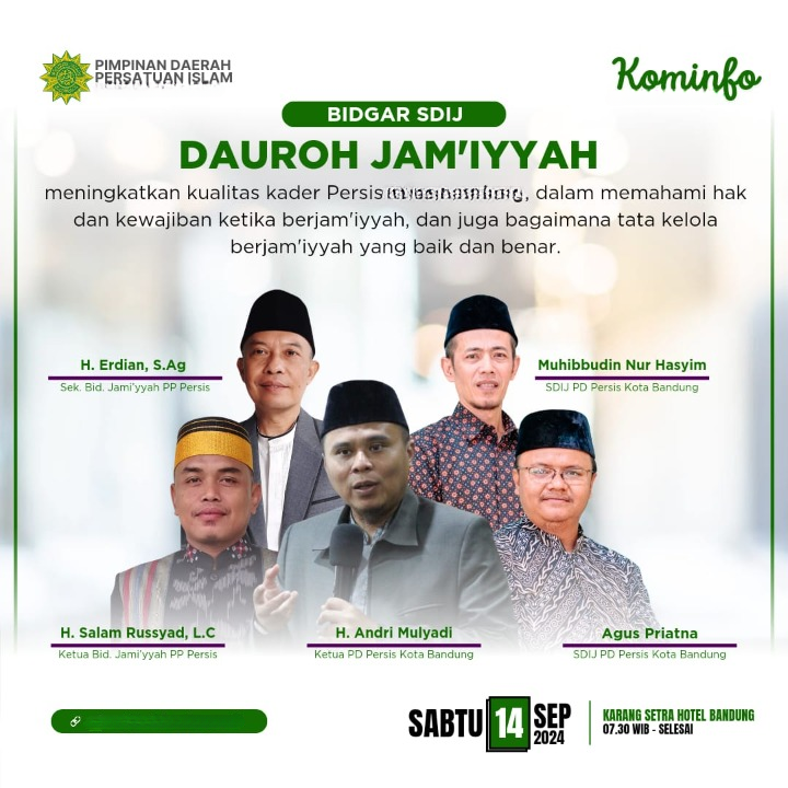 Dauroh Jamiyyah SDIJ PD PERSIS Kabupaten Jember